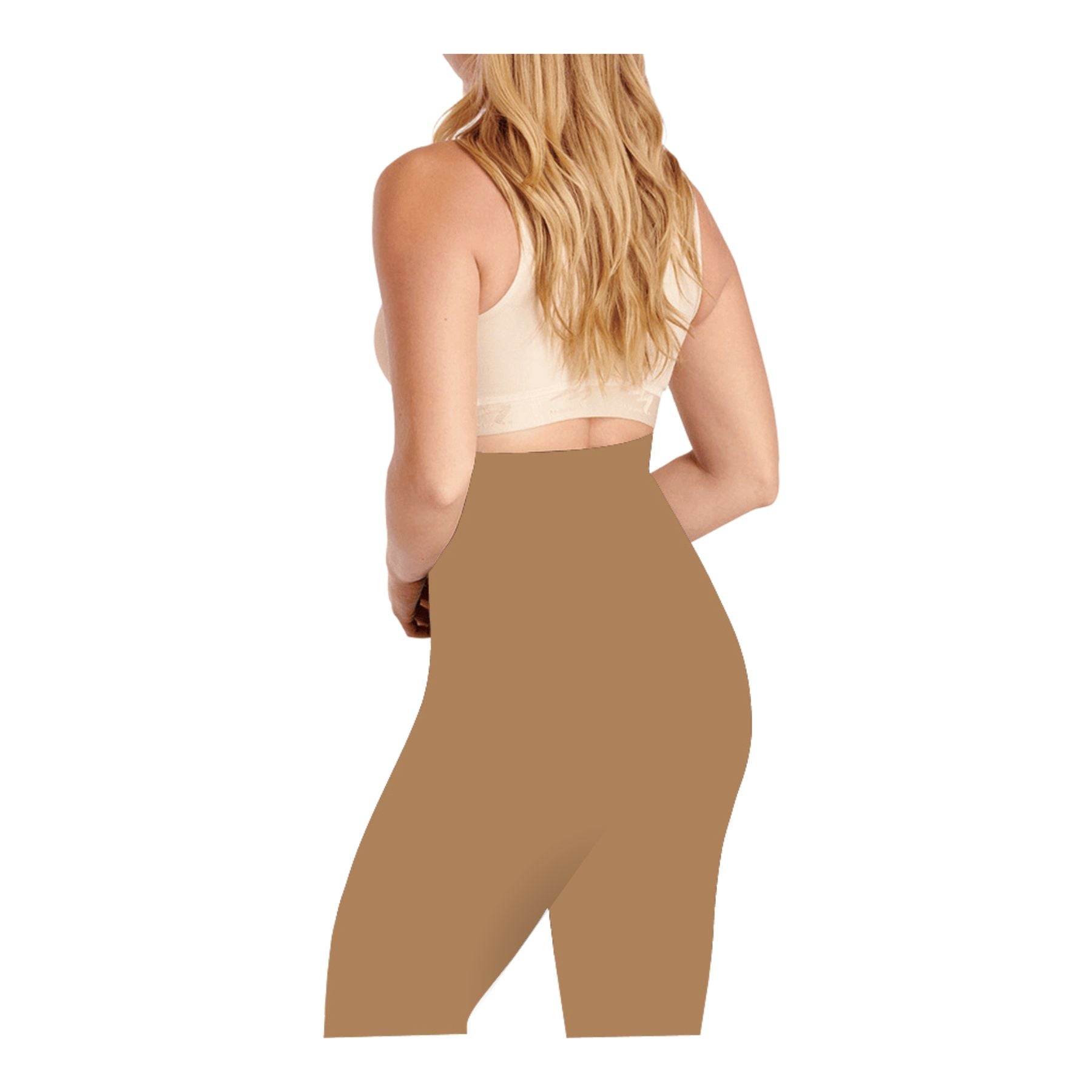 Sandal - Sai's High Waist & Till Knee Cotton Lycra Maternity Shorts|Maternity Trouser Over The Belly for The Pre & Post Pregnancy